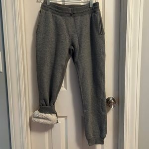 Ivivva Fur Lined Sweatpants, Girl 14, Grey